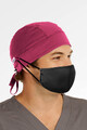 Maevn-Scrub-Cap-Unisex-Cap-with-Button-Fuchsia-And-Mask.jpg