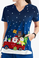 Christmas-Santas-Truck-Scrub-Top-Blue.jpg