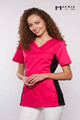 Maevn-Matrix-Impulse-Womens-V-Neck-Top-Magenta-Side-Panels.jpg