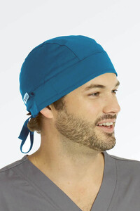 Maevn Scrub Cap Unisex Cap with Button Teal