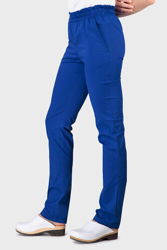 Ladie's Medical Trousers Flex Zone Royal Blue